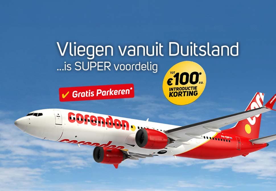 Goedkoper op vakantie? Vlieg vanaf Duitsland met Corendon!