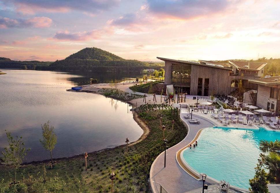 Heerlijk: luxe vakantieresort net over de grens