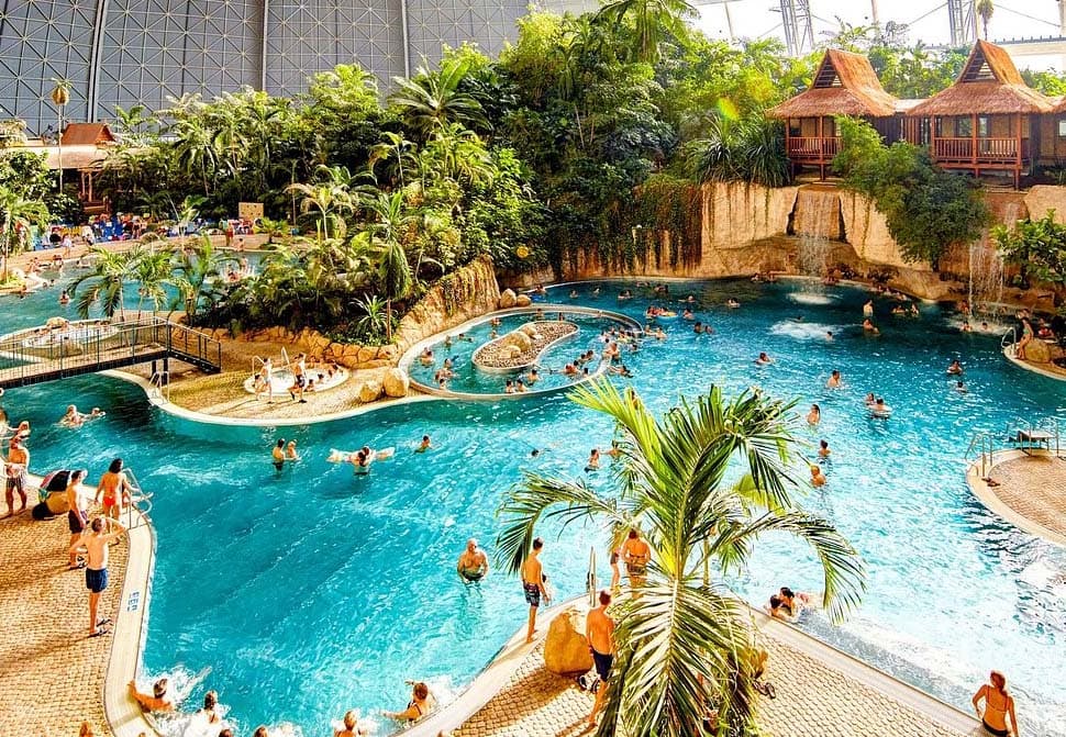 Tropisch genieten in het grootste zwemparadijs ter wereld