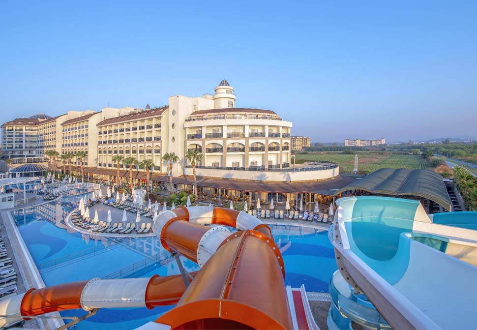 Wauw! 6 dagen all-inclusive 5-resort met waterglijbanen in Side