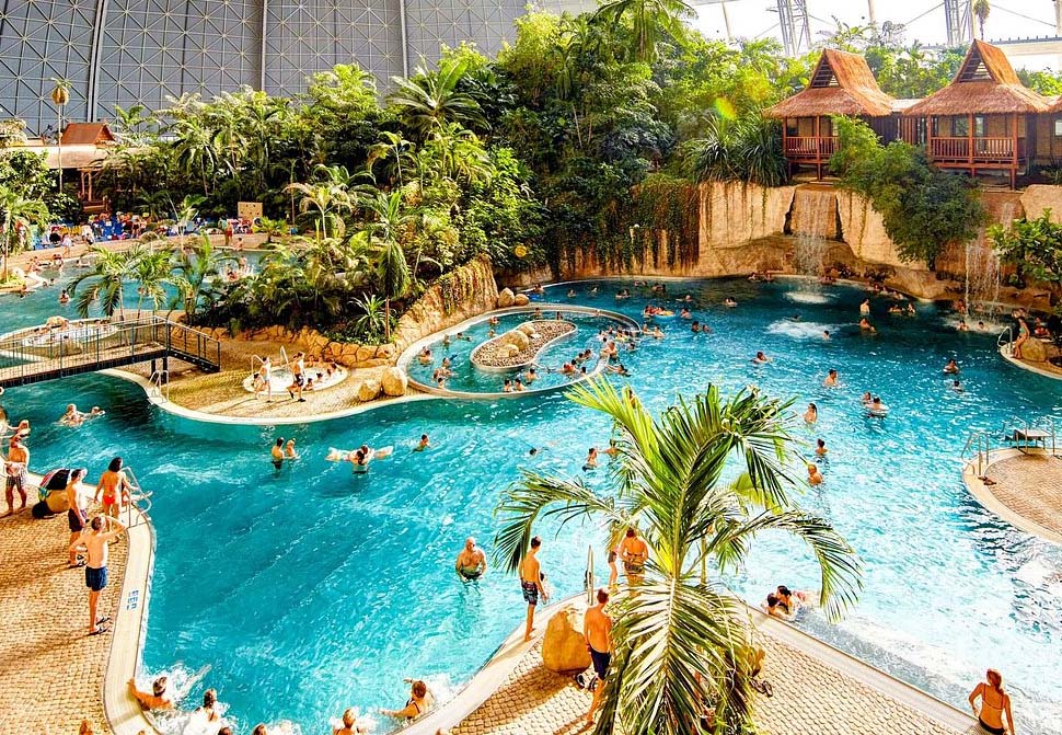 Tropisch genieten in het grootste zwemparadijs ter wereld